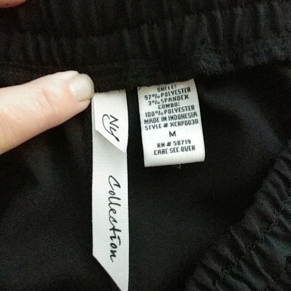 NY Collection cropped wide leg pants - Size M - Picture 7 of 8